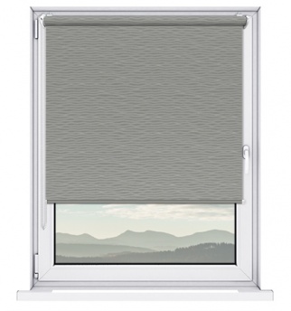 Roleta Materiałowa Mini BASMATI (żakardowa) Stalowy