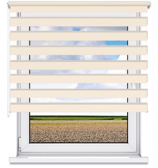 Roleta Wolnowisząca Dzień Noc PROMO Wanilia