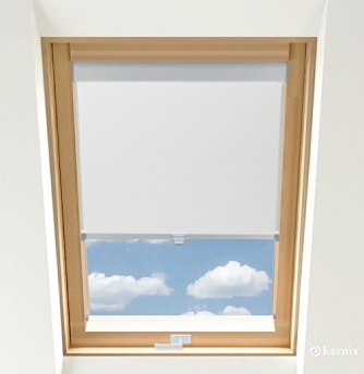 Rolety Dachowe Karnix BASIC BLACKOUT White