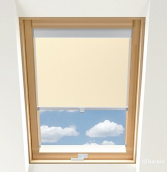 Rolety Dachowe Karnix BASIC BLACKOUT Pearl
