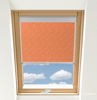 Roleta do okien dachowych BASIC AQUA Ginger