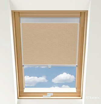 Rolety do okien dachowych BASIC BASMATI Beżowy