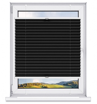 Plisy Rolety Plisowane ECO HARMONY Czarny