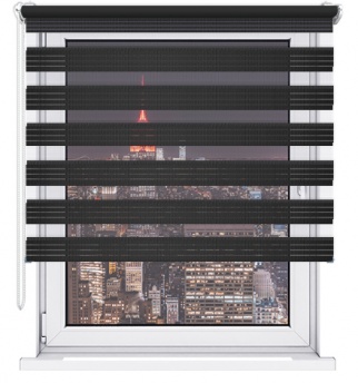 Ekskluzywna Roleta Wolnowisząca Dzień Noc EXCLUSIVE Hebano