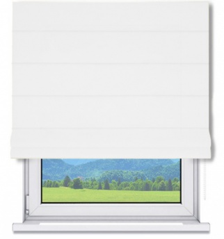 Roleta Rzymska CANVAS PREMIUM Bianco