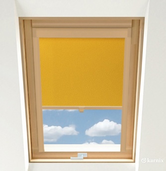 Roleta Dachowa PREMIUM PEARL Żółty