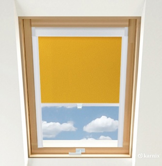 Roleta Dachowa PREMIUM PEARL Żółty