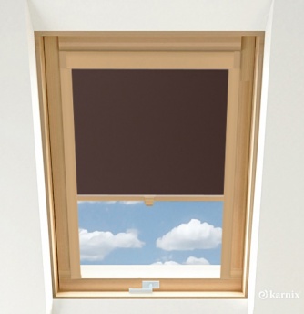 Rolety Dachowe PREMIUM BLACKOUT Wenge