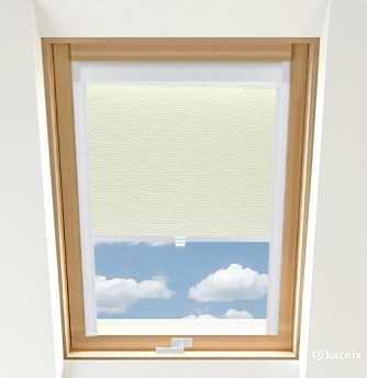 Rolety do okien dachowych PREMIUM BASMATI Krem