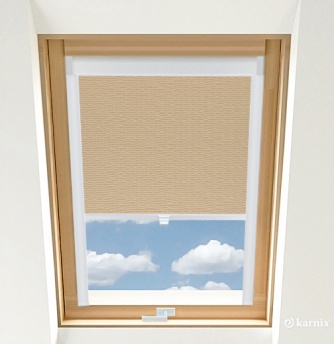 Rolety do okien dachowych PREMIUM BASMATI Beżowy