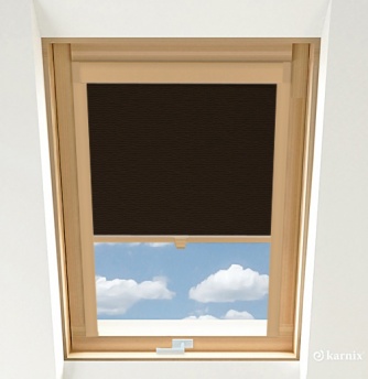 Rolety do okien dachowych PREMIUM BASMATI Wenge