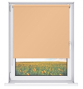 Roleta termoizolacyjna thermo silver bezinwazyjna Peach Silver