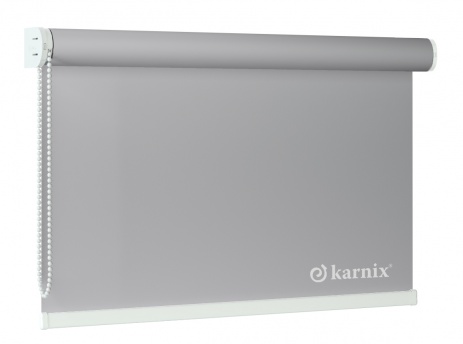 Roleta Wolnowisząca BLACKOUT (100% zaciemniająca) Grey