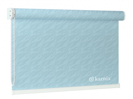 Roleta Wolnowisząca AQUA (żakardowa) Light Blue