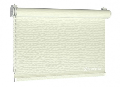 Roleta Materiałowa Mini BASMATI (żakardowa) Krem