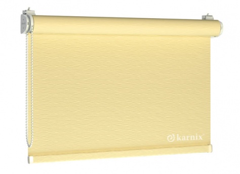 Roleta Materiałowa Mini BASMATI (żakardowa) Wanilia