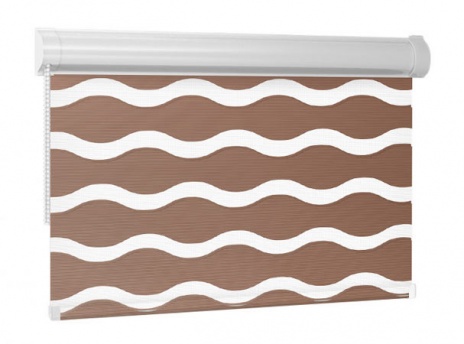 Rolety w Kasecie Dzień Noc WAVE Copper