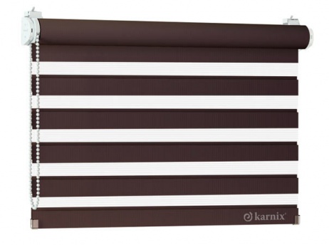 Zaciemniająca Roleta Wolnowisząca Dzień Noc BLACKNESS Escuro