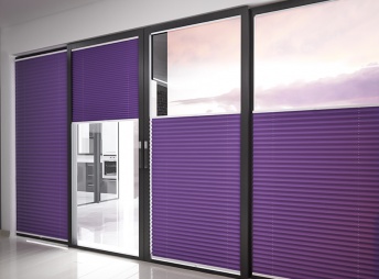 Plisy, Rolety Plisowane PREMIUM HARMONY Śliwka