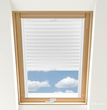 Plisy Dachowe HARMONY Biały