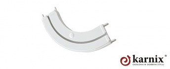 ***Łuk przejściowy pojedynczy do szyn PCV 