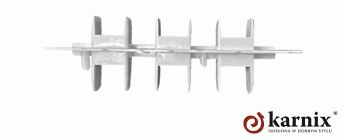 ***Łącznik do szyn PCV