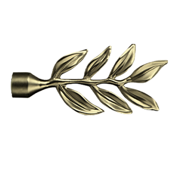 ***Zakończenia ALDIS 19mm antyk mosiądz - 2szt.