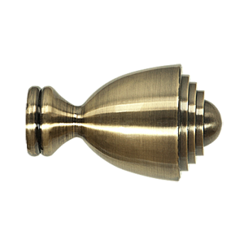 ***Zakończenia AVANTI 19mm antyk mosiądz - 2szt.