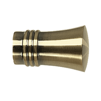 ***Zakończenia CAPRI 19mm antyk mosiądz - 2szt.