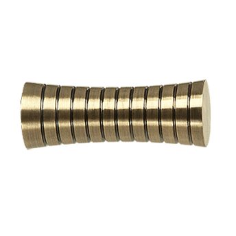 ***Zakończenia GAO 19mm antyk mosiądz - 2szt.