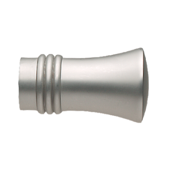 ***Zakończenia CAPRI 19mm chrom mat - 2szt.