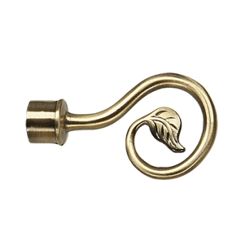 ***Zakończenia SPIRALKA 19mm antyk mosiądz - 2szt.