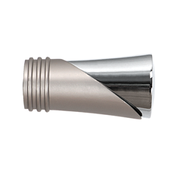 ***Zakończenia LOCA 19mm chrom mat/INOX - 2szt.