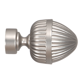 ***Zakończenia MILANO 19mm chrom mat - 2szt.