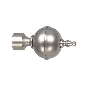 ***Zakończenia ROXY 19mm chrom mat - 2szt.