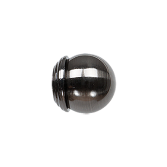 ***Zakończenia GAŁKA MAX 19mm antracyt - 2szt.