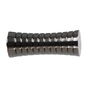 ***Zakończenia GAO 19mm antracyt - 2szt.