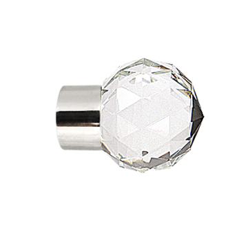 ***Zakończenia BELUNA CRYSTAL  19mm INOX - 2szt.
