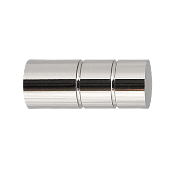 ***Zakończenia CYLINDER 19mm INOX - 2szt.