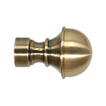 ***Zakończenia BELLA 25mm antyk mosiądz - 2szt.