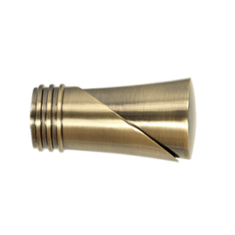 ***Zakończenia LOCA 25mm antyk mosiądz - 2szt.