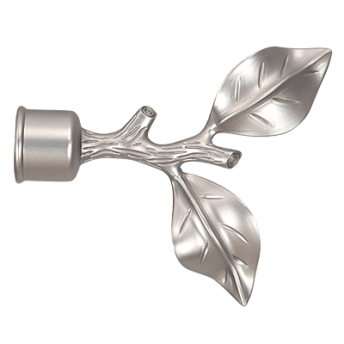 ***Zakończenia GAŁĄZKA 25mm chrom mat - 2szt.