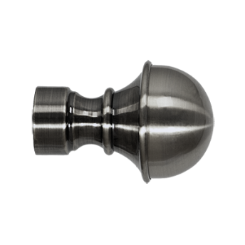 ***Zakończenia BELLA 25mm antracyt - 2szt.