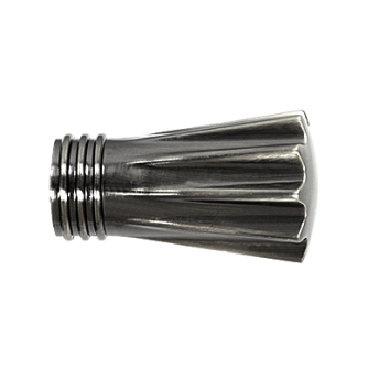 ***Zakończenia MATRIX 25mm antracyt - 2szt.