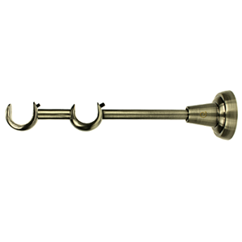 ***Wspornik Rzymski/Aspen 19/19mm ścienny antyk mosiądz - 1szt.