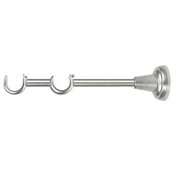 ***Wspornik Rzymski/Aspen 19/19mm ścienny chrom mat - 1szt.