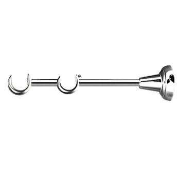 ***Wspornik Rzymski/Aspen 19/19mm ścienny INOX - 1szt.