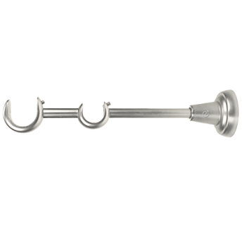 ***Wspornik Rzymski/Aspen 25/19mm ścienny chrom mat - 1szt.