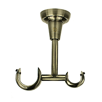 ***Wspornik Rzymski 25/19mm sufitowy antyk mosiądz - 1szt.