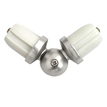 ***Łącznik kątowy 25mm chrom mat - 1szt.